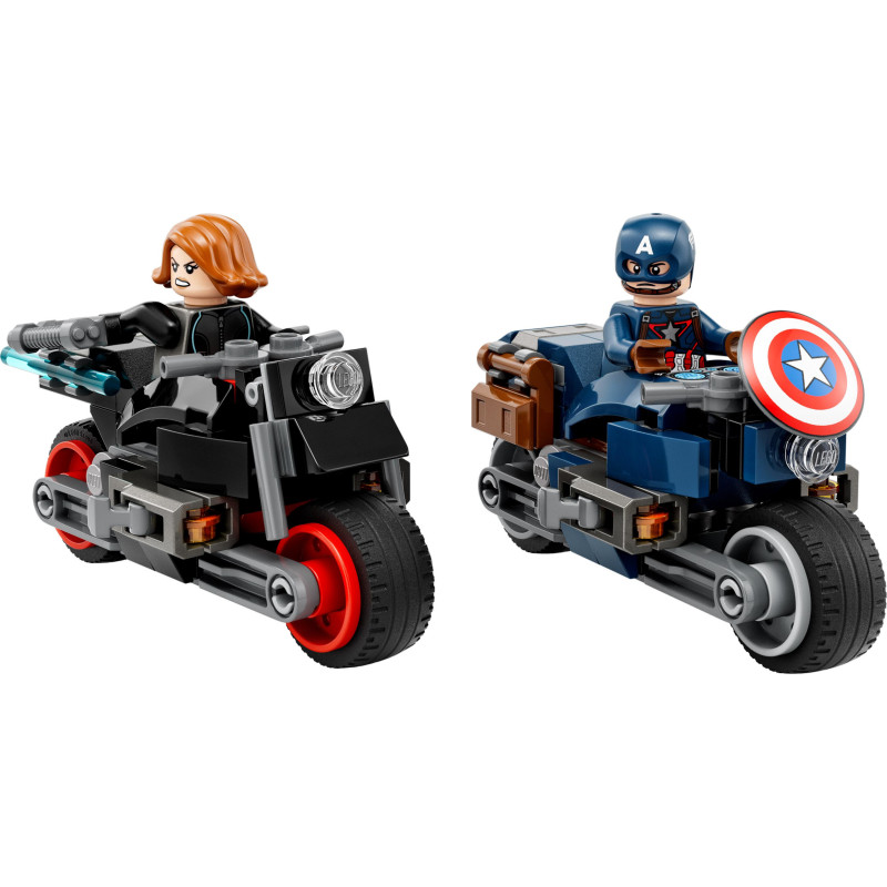 Produktbild för LEGO Marvel Super Heroes Marvel Black Widows & Captain Americas motorcyklar