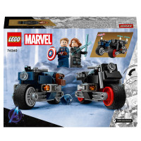 Miniatyr av produktbild för LEGO Marvel Super Heroes Marvel Black Widows & Captain Americas motorcyklar