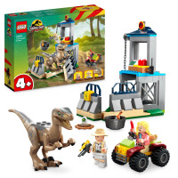 Miniatyr av produktbild för LEGO Jurassic World Jurassic Park Velociraptorflykt