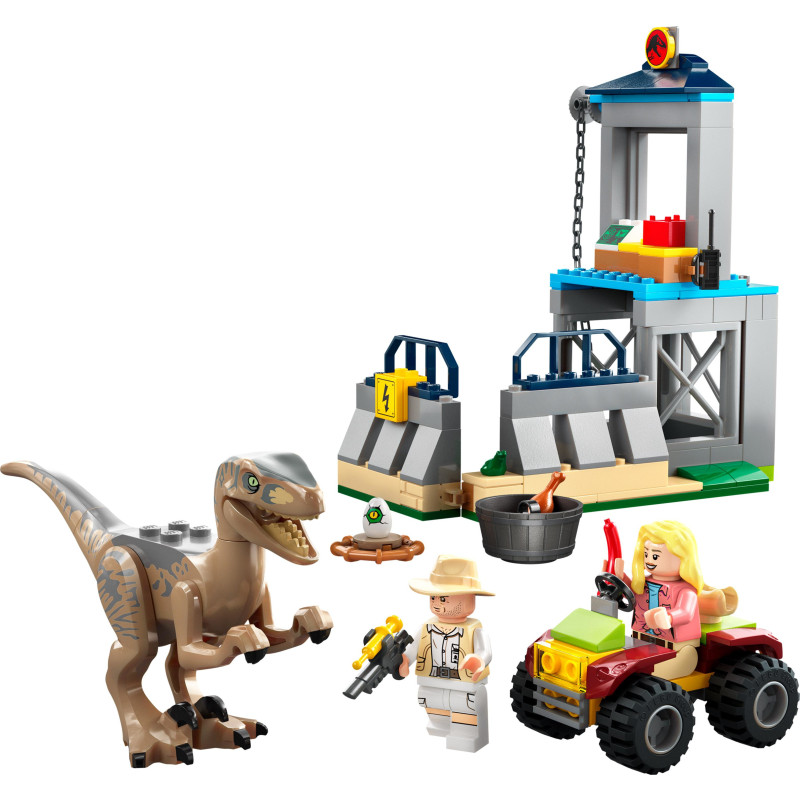 Produktbild för LEGO Jurassic World Jurassic Park Velociraptorflykt