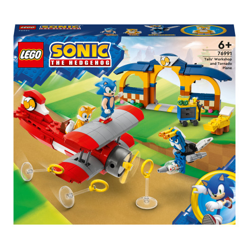 LEGO LEGO Sonic the Hedgehog Tails verkstad och tornadoplan