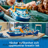 Miniatyr av produktbild för LEGO City Polarutforskare och skepp
