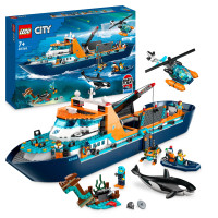 Miniatyr av produktbild för LEGO City Polarutforskare och skepp