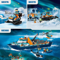 Produktbild för LEGO City Polarutforskare och skepp