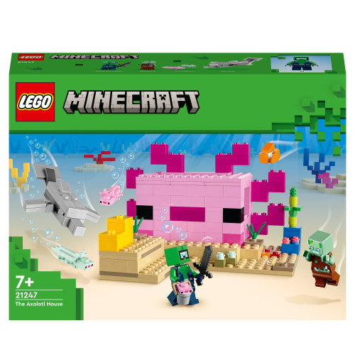 LEGO LEGO Minecraft Axolotlhuset