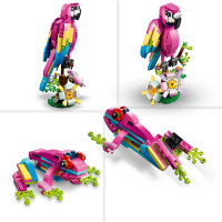Miniatyr av produktbild för LEGO Creator Exotisk rosa papegoja