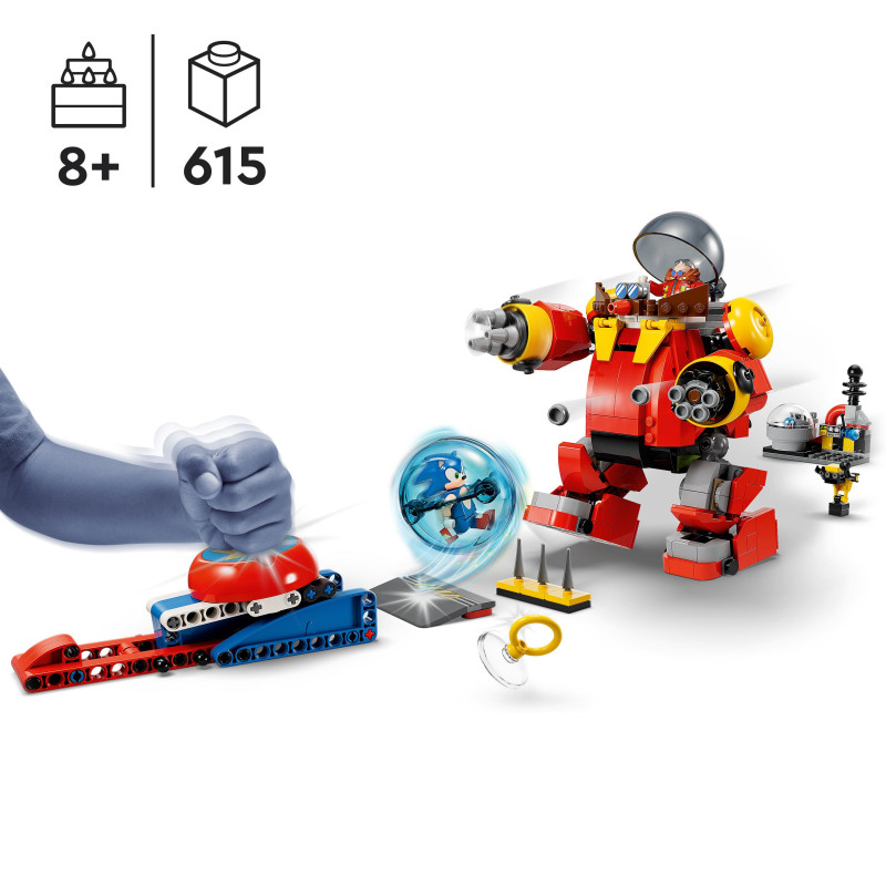 Produktbild för LEGO Sonic the Hedgehog Sonic mot Dr. Eggmans dödsäggsrobot