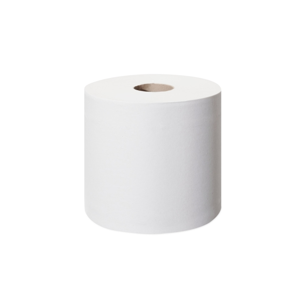 Produktbild för Tork Advanced SmartOne mini T9 - toalettpapper - 620 ark - rulle - 111.6 m - vit (paket om 12)