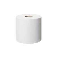 Produktbild för Tork Advanced SmartOne mini T9 - toalettpapper - 620 ark - rulle - 111.6 m - vit (paket om 12)