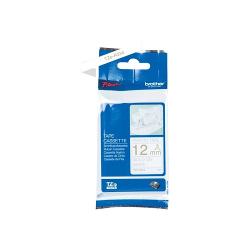 Brother Brother TZe-R234 - bandtejp - 1 kassett(er) - Rulle (1,2 cm x 4 m)