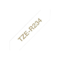 Produktbild för Brother TZe-R234 - bandtejp - 1 kassett(er) - Rulle (1,2 cm x 4 m)