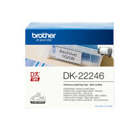 Produktbild för Brother DK-22246 etikett-tejp Svart på vitt