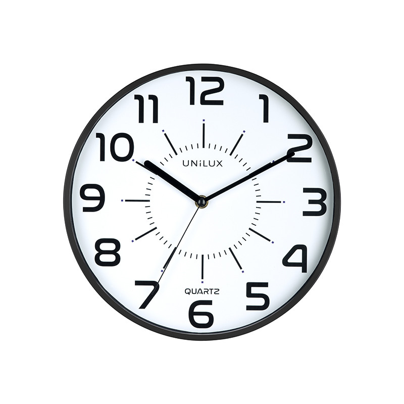 Produktbild för Unilux POP Quartz clock Rund Svart