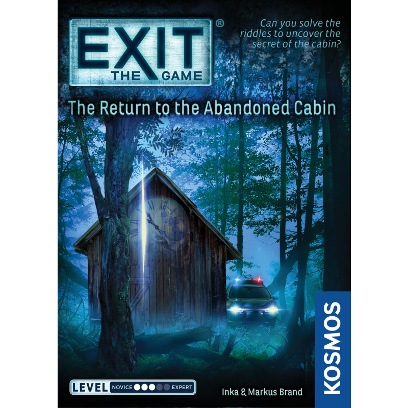 Produktbild för Thames & Kosmos EXIT: The Return to the Abandoned Cabin Brädspel Detektiv