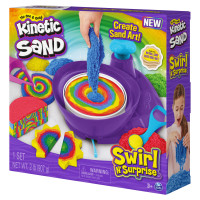 Miniatyr av produktbild för Kinetic Sand Swirl N’ Surprise