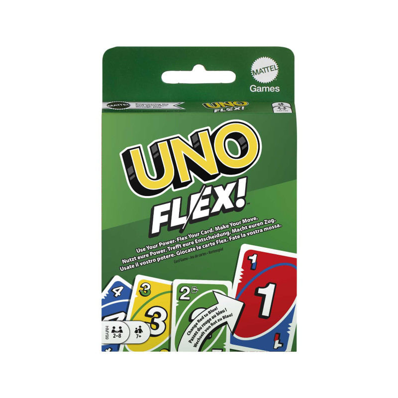 Produktbild för Games UNO Flex Kortspel Kasta kort