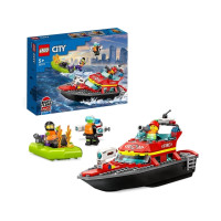 Produktbild för LEGO City 60373 - Fire Rescue Boat - byggsats