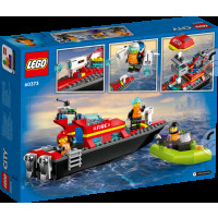 Produktbild för LEGO City 60373 - Fire Rescue Boat - byggsats