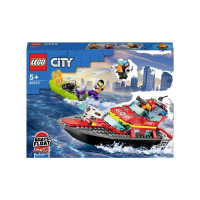 Produktbild för LEGO City 60373 - Fire Rescue Boat - byggsats