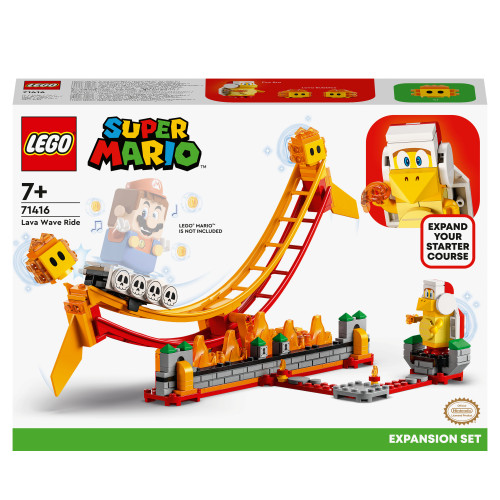 LEGO LEGO Super Mario Åktur på lavavågen – Expansionsset