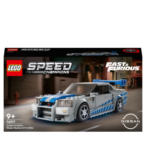 LEGO LEGO Speed Champions 2 Fast 2 Furious Nissan Skyline GT-R (R34)
