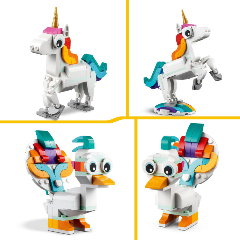 Produktbild för LEGO Creator 3-in-1 Creator Magisk enhörning