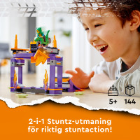 Miniatyr av produktbild för LEGO City Stuntramp med basketutmaning