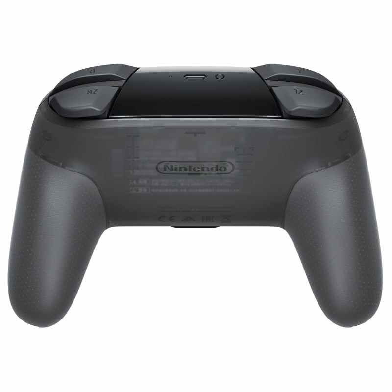 Produktbild för Nintendo Switch Pro Controller Svart Bluetooth Spelplatta Analog / Digital Nintendo Switch
