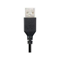 Miniatyr av produktbild för Sandberg USB Mono Headset Saver Kabel Huvudband Kontor/callcenter USB Type-A Svart, Silver