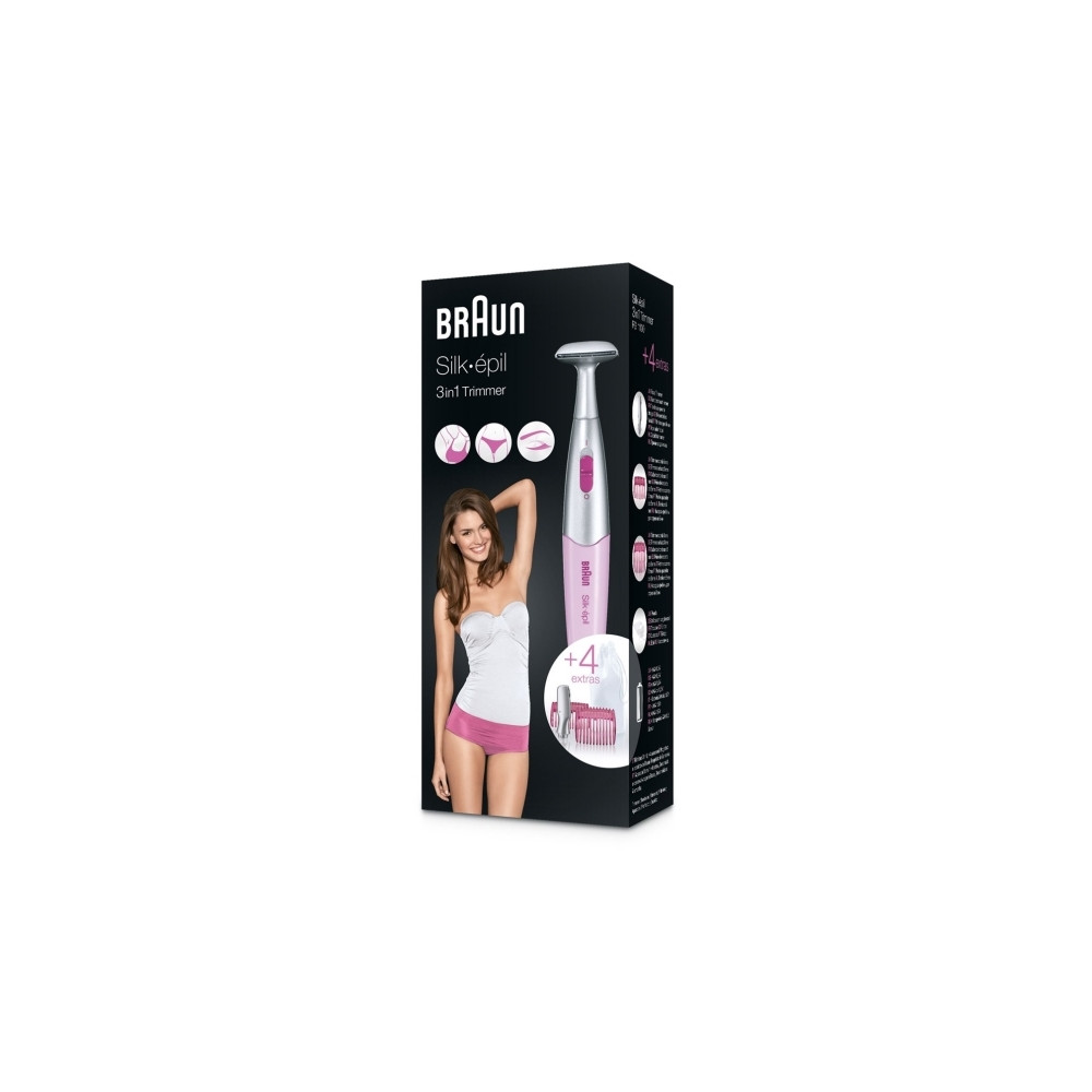 Produktbild för Braun Silk-épil FG 1100 - bikinitrimmer - vit
