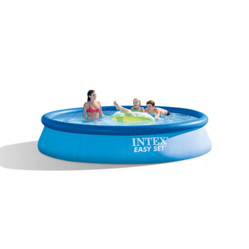 Intex Intex 3.96m X 84cm Easy Set Pool Uppblåsbar pool Rund Blå