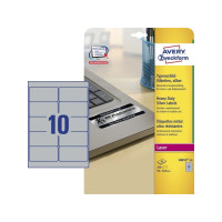 Produktbild för Avery Heavy Duty Laser Labels - etiketter - 200 stk - 50.8 x 96 mm