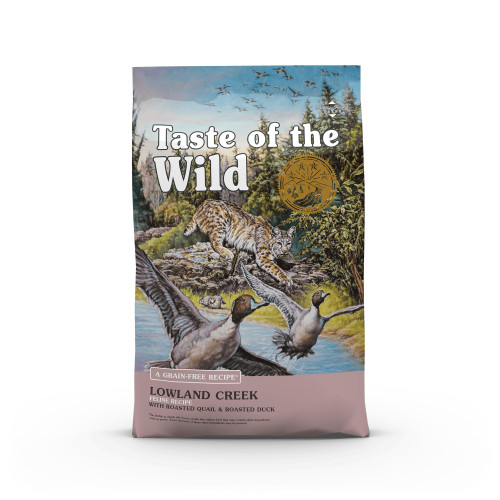 Taste of the Wild Taste of the Wild Lowland Creek torrfoder till katt 6,6 kg Vuxen Kyckling, Anka, Sötpotatis, Turkiet