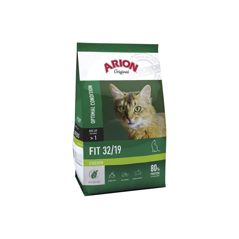 Produktbild för Arion Original torrfoder till katt 2 kg Vuxen Kyckling