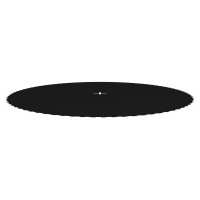 Produktbild för Matta till 4,27 m rund studsmatta svart