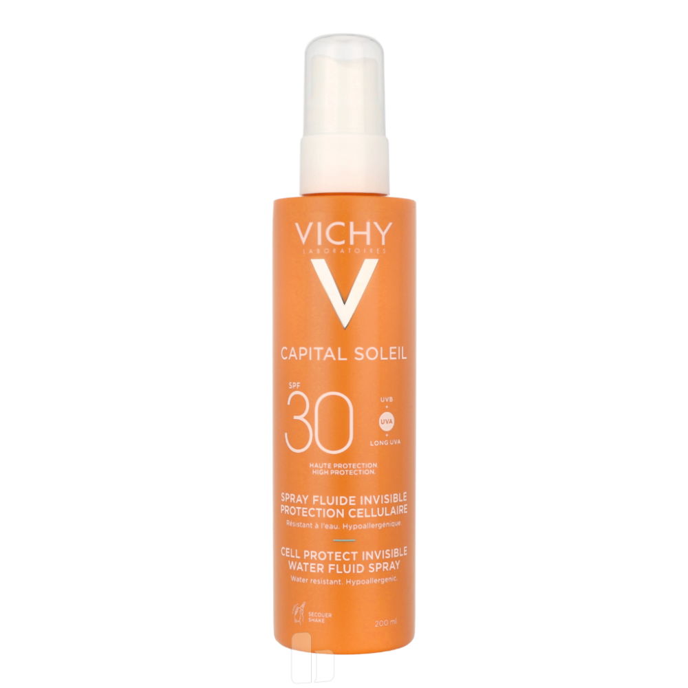 Produktbild för Vichy Capital Soleil Cell Protect Water Fluid Spray SPF30 200 ml Unisex