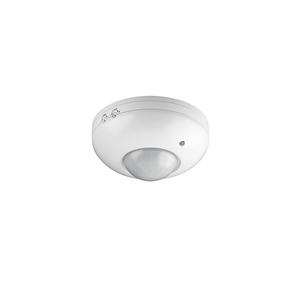Produktbild för Goobay 95172 rörelsedetektorer Passiv infraröd (PIR) sensor Kabel Tak Vit