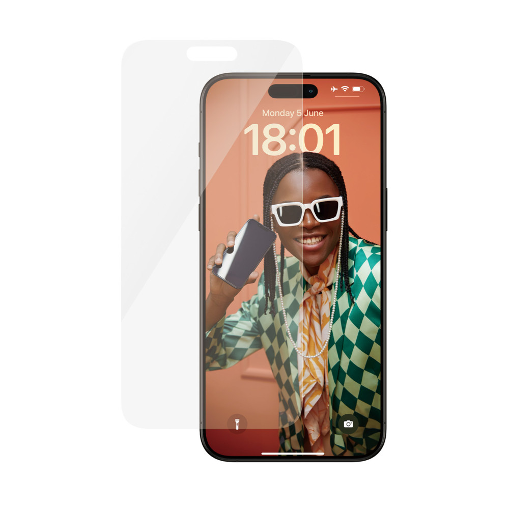 Produktbild för PanzerGlass Classic Fit Genomskinligt skärmskydd Apple 1 styck