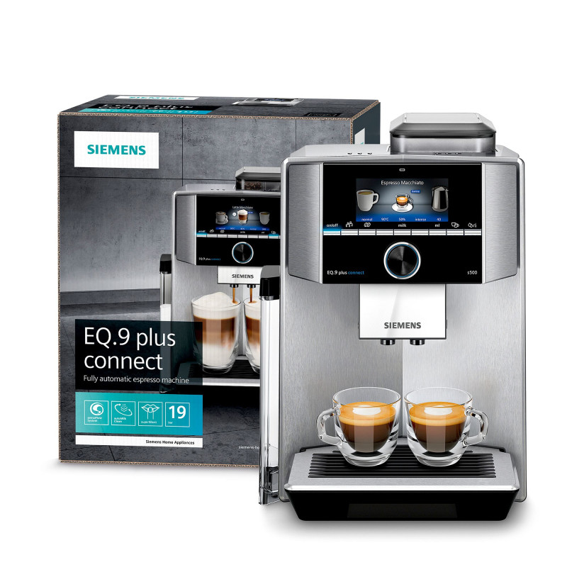 Produktbild för Siemens EQ.9 s500 Helautomatisk Espressomaskin 2,3 l