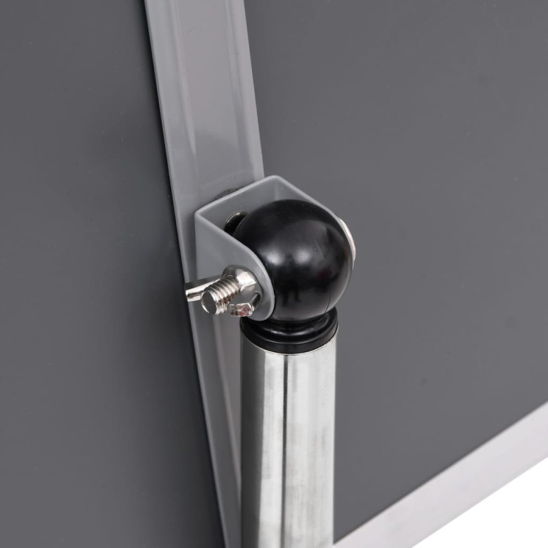 Produktbild för Skyltställ A4 silver aluminiumlegering