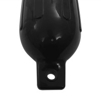 Produktbild för Stötfångare för båt 4 st svart 58,5x16,5 cm PVC