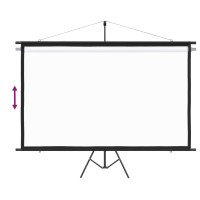 Produktbild för Projektorduk med stativ 108" 16:9