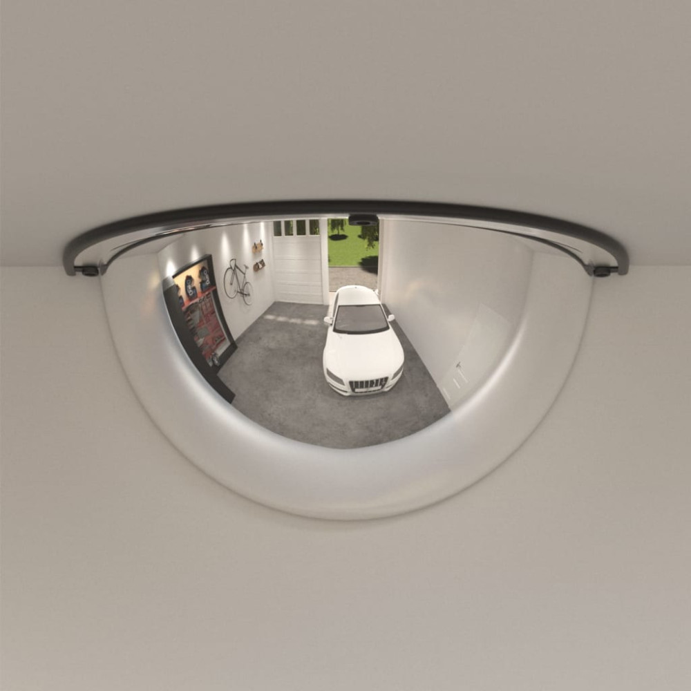 Produktbild för Trafikspeglar kupol 2 st Ø40 cm 180° akryl