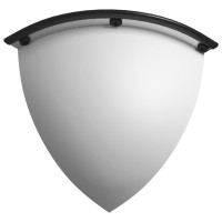 Miniatyr av produktbild för Trafikspeglar kupol 2 st Ø30 cm 90° akryl