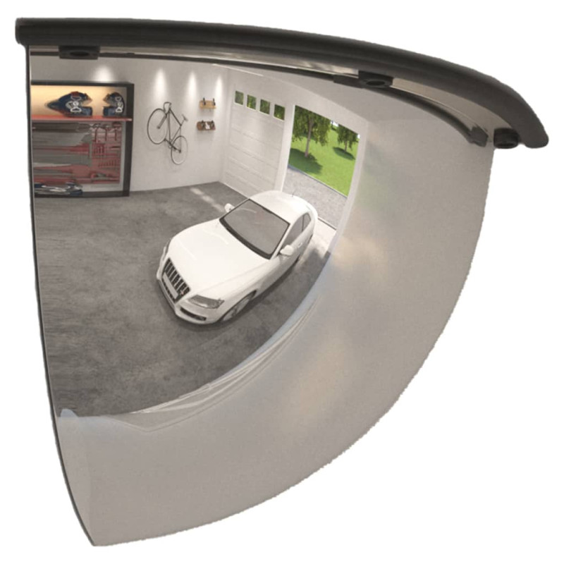 Produktbild för Trafikspeglar kupol 2 st Ø30 cm 90° akryl