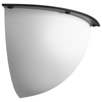 Miniatyr av produktbild för Trafikspeglar kupol 2 st Ø80 cm 90° akryl