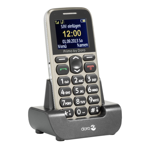 Doro Doro Primo 215 4,32 cm (1.7") 83 g Beige Första mobiltelefon