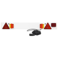 Miniatyr av produktbild för Släpvagnsbelysning 2 st röd 115x6x14 cm 12V glödlampa
