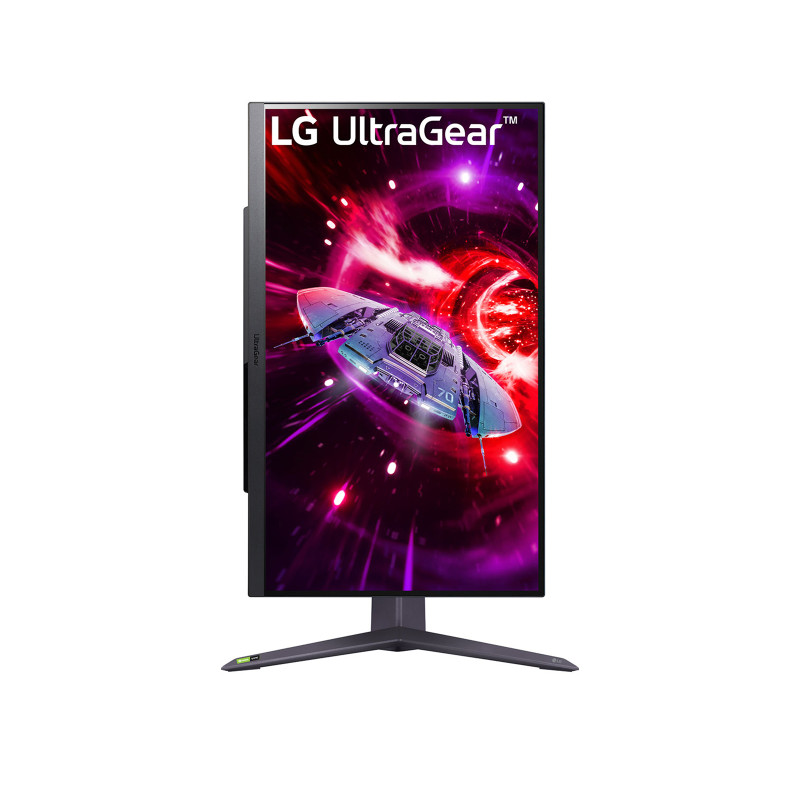 Produktbild för LG 27GR75Q-B.AEU LED display 68,6 cm (27") 2560 x 1440 pixlar Quad HD Svart
