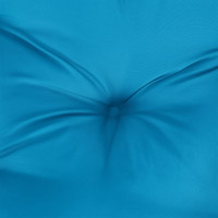 Produktbild för Palldyna blå 60x40x12 cm tyg